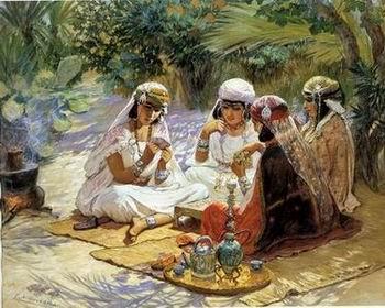 unknow artist Arab or Arabic people and life. Orientalism oil paintings  228